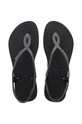 Havaianas sandały dziecięce LUNA PREMIUMI BLACK czarny 4146130.4057