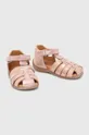 Detské kožené sandále Froddo ružová