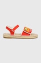 Kenzo Kids sandale copii K60415. portocaliu SS24