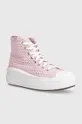 ροζ Παιδικά πάνινα παπούτσια Converse A07358C Για κορίτσια