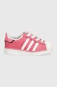 adidas Originals sneakersy dziecięce SUPERSTAR IE0861 różowy SS24