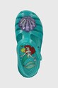 Crocs sandały dziecięce Princess Ariel Isabella 209902.Princess.Ariel turkusowy