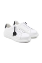 bianco Karl Lagerfeld scarpe da ginnastica per bambini in pelle Bambini