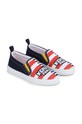 Kenzo Kids tenisówki dziecięce slip on niebieski K60088.
