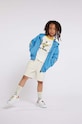 Kenzo Kids teniși din piele copii K60089.