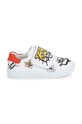 Kenzo Kids teniși din piele copii K60089. alb SS24