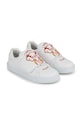 Kenzo Kids teniși din piele copii mic de statură alb K60387.