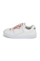 Dječje kožne tenisice Kenzo Kids bijela K60387.