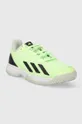 Παιδικά αθλητικά παπούτσια adidas Performance Courtflash K πράσινο