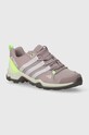 Dětské boty adidas TERREX TERREX AX2R K textilní fialová IE7616