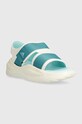 Dječje sandale adidas MEHANA SANDAL KIDS ID7912 tirkizna SS24