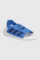 modrá Detské sandále adidas ALTASWIM 2.0 C Detský