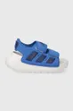 modrá Detské sandále adidas ALTASWIM 2.0 I Detský