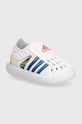 adidas pantofi de apă pentru copii WATER SANDAL I alb ID5839
