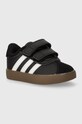 adidas sneakersy dziecięce VL COURT 3.0 CF I imitacja skóry licowej czarny ID9156