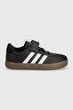 Дитячі кросівки adidas VL COURT 3.0 EL C ID9154 чорний SS24