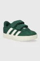 зелёный Детские замшевые кроссовки adidas VL COURT 3.0 CF I Детский