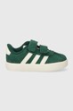 adidas sneakers in camoscio per bambini VL COURT 3.0 CF I ID9161 verde SS24