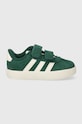 Παιδικά sneakers σουέτ adidas VL COURT 3.0 CF I ID9161 πράσινο SS24