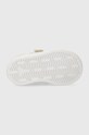 adidas sneakersy skórzane dziecięce VL COURT 3.0 CF I IE1447 beżowy