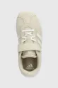 beige adidas sneakers in camoscio per bambini VL COURT 3.0 EL C