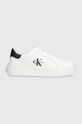 Calvin Klein Jeans sneakersy dziecięce Planet friendly biały V3X9.80876.35.40