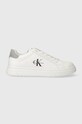Calvin Klein Jeans sneakersy dziecięce syntetyczny biały V3X9.80858.35.40