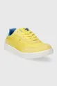 Παιδικά αθλητικά παπούτσια Tommy Hilfiger κίτρινο