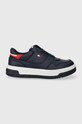 Tommy Hilfiger sneakersy dziecięce syntetyczny niebieski T3X9.33367.30.34