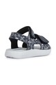 Chłopiec Geox sandały skórzane dziecięce SANDAL LIGHTFLOPPY B455SC.000CE. niebieski