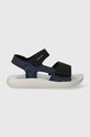 Geox sandały skórzane dziecięce SANDAL LIGHTFLOPPY B455SC.000CE. czarny SS25