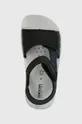 črna Otroški usnjeni sandali Geox SANDAL LIGHTFLOPPY