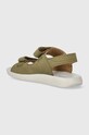 Chłopiec Geox sandały nubukowe dziecięce SANDAL LIGHTFLOPPY J45GQC.00032.36.39 zielony