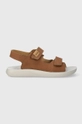 Geox sandali in nabuk per bambini SANDAL LIGHTFLOPPY marrone