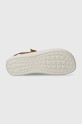 Geox sandały nubukowe dziecięce SANDAL LIGHTFLOPPY J45GQC.00032.36.39 brązowy