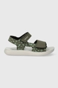 Geox sandali per bambini SANDAL LIGHTFLOPPY verde