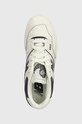 New Balance sneakersy skórzane dziecięce GSB550BH biały GSB550BH