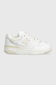 New Balance sneakers pentru copii PSB550BK textil bej PSB550BK