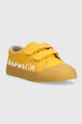 Garvalin scarpe da ginnastica bambini giallo