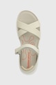 Biomecanics sandały skórzane dziecięce beżowy 242274