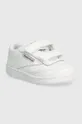 biały Reebok Classic sneakersy skórzane dziecięce Club C Dziecięcy