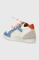 Chłopiec Shoo Pom sneakersy skórzane dziecięce BOUBA ZIP BOX Q4GRBI04.26.27 niebieski