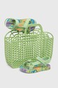 Детские сандалии Melissa PLAYTIME BB Planet friendly зелёный M.35690