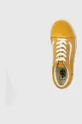 żółty Vans tenisówki dziecięce Old Skool Platform