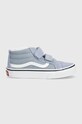 Detské tenisky Vans UY SK8-Mid Reissue V semišová koža modrá VN0A38HHDSB