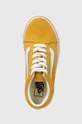 κίτρινο Παιδικά πάνινα παπούτσια Vans UY Old Skool Platform