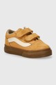 Παιδικά πάνινα παπούτσια Vans Old Skool V VN000CRW5QJ καφέ SS24