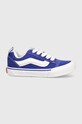 Detské semišové tenisky Vans Knu Skool VN000CYUBES modrá SS24
