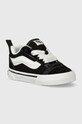 Vans tenisówki dziecięce Knu Skool Elastic Lace tekstylny czarny VN000D0K6BT
