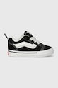 Vans tenisówki dziecięce Knu Skool Elastic Lace VN000D0K6BT czarny AW24